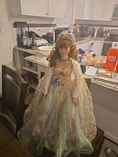 Rustie porcelain doll "Diamond Dust" 32"