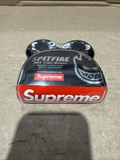 Supreme x Spitfire 99A Classic Urethane Skateboard Wheels 54mm Red