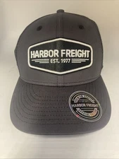 Harbor Freight Trucker Hat Special Edition Charcoal Gray Snapback Cap New W/ Tag