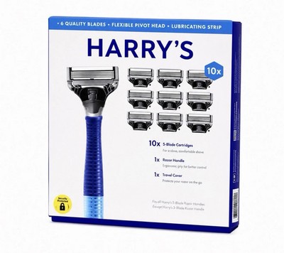 Harry s 10x Patronen 1x Rasierer 1x Reiseklingenetui