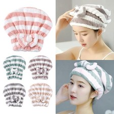 Super Absorbent Hair Towel Wrap Microfiber Hair Drying Towel Cap for Wet Hair CW