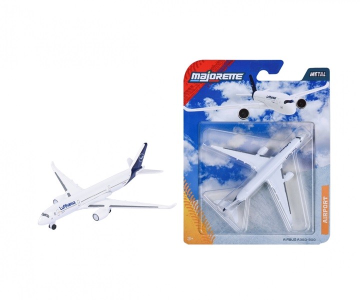 Majorette 8503001000Q01 - Airport Airbus 350 Lufthansa - New