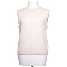 Arket, Pullunder, Größe: M, Beige, Alpakawolle/Polyamid/Yakwolle, Einfarbig #gYS