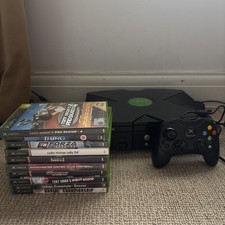 Microsoft Xbox Original Console Bundle x10 Games