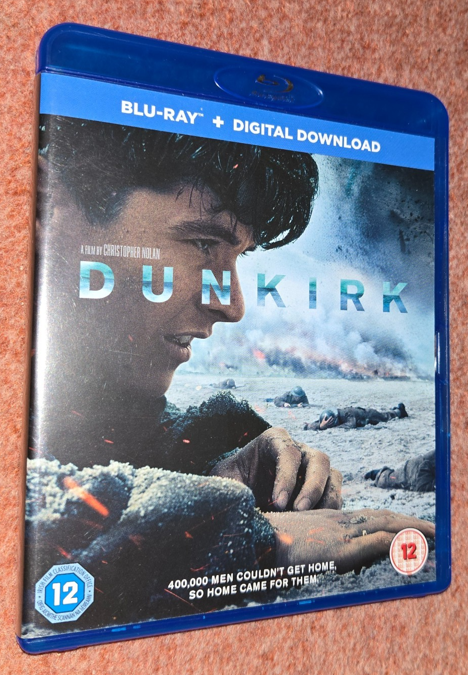 Dunkirk (2 Disc UK Blu-Ray)  2017 Tom Hardy, Chris Nolan DIR cert 12 war action