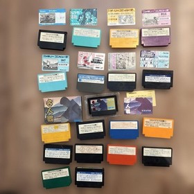 Famicom Nintendo NES Game Lot 19 Set Solomon's Key Tom Sawyer Meijinsen Retro JP