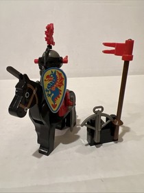 Lego Set # 6009:  Black Knight - Vintage 1992 - 100% Complete - Manual Included
