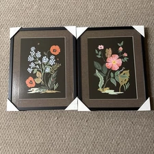 Rifle Paper Co. 16"x20" Botanical Poster Framed Wall Art Print Set of