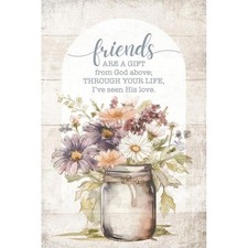 Dexsa 399297 Wall Plaque - Mini Blessings - Friends Are - 4 x 6 in.