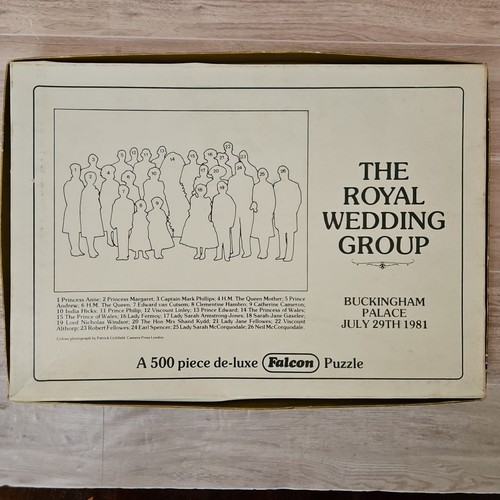 Vintage The Royal Family Buckingham Palace, July 29th, 1981 500 Pc. Puzzle - Picture 6 of 8