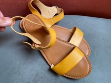 Leichte HOLLISTER Sandalen senfgelb weiches K...