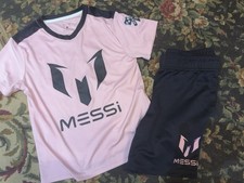 Youth Medium MESSI set Jersey Shorts VGUC