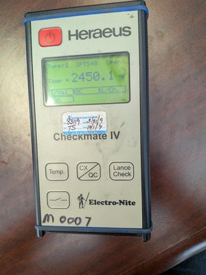 Heraeus Electro-Nite Checkmate IV