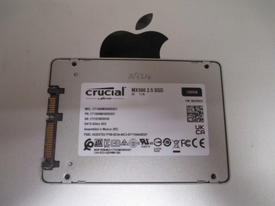  Apple Mac OS High Sierra 2,5'' 1000GB 1TB SSD Solid State Drive Crucial