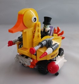 BatBoat Duckmobile Penguin Batman Figures From LEGO 70909 Movie Batcave Break-in