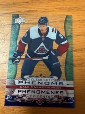 2020-21 Cale Makar UD Tim Hortons Clear Cut Phenoms hockey card - CC-6