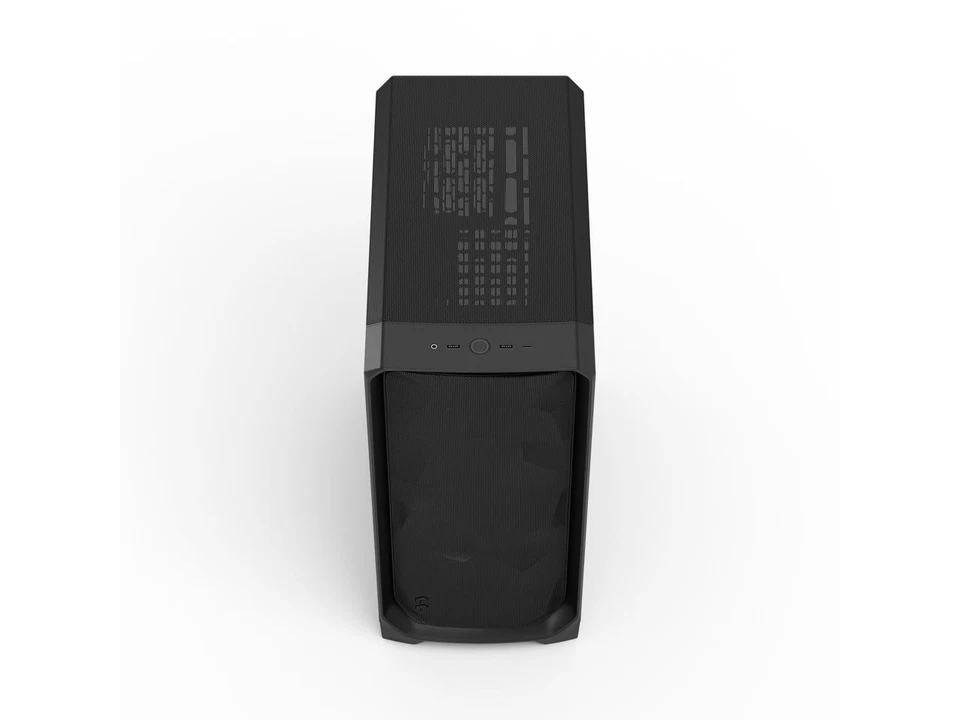 Funda PC torre media Fractal Design Meshify 3 ATX mATX - Chasis negro con luz Foto 4 de 4