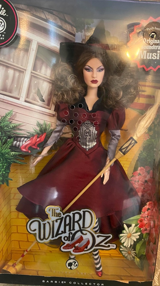 The Wizard of Oz Barbie Wicked Witch of the East 50th Anniversay