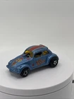 Vintage Matchbox 1972 Beetle Streaker Big Blue Funny Car Made in Hong Kong VW