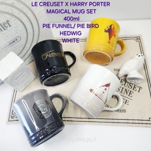 新品未使用 LE CREUSET Hary Potter マグカップ 4個セット 新品未使用