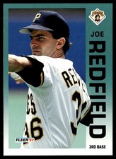 1992 Fleer Joe Redfield Rookie Pittsburgh Pirates #563