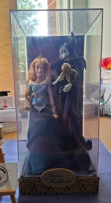 Aurora und Maleficent Disney Store Fairytale Collection Puppen Neu im Karton
