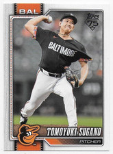 2026 Topps #185 Tomoyuki Sugano - Baltimore Orioles