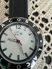 Orologio Lacoste Unisex Acciaio Inox Impermeabile con Cinturino in Gomma Nero