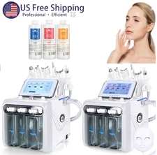 6/7 in 1 Hydrogen Water Facial Cleaner Aqua Peel Dermabrasion Beauty Machine