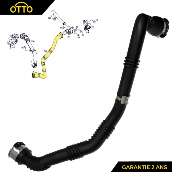 Schlauch Turbolader Idem 144600199R Renault Kangoo II 1.5 DCI Austauscher-image