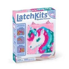 LatchKits Latch Hook Kits for Kids – Kids Crafts, Arts and Crafts, Yarn Ar