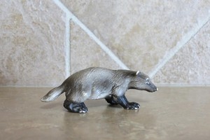 retired Schleich Badger #14224 rodent retired 1993-01 toy wild animal