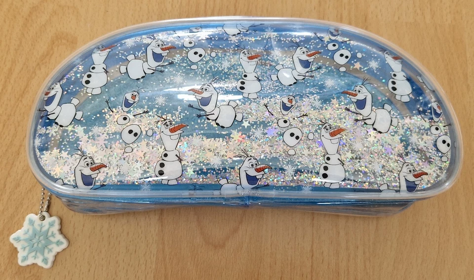 Disney Frozen II Olaf Mäppchen Federmäppchen Federtasche Faulenzer Transparent