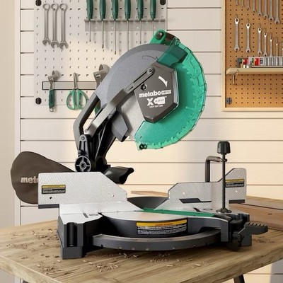 METABO HPT 12-IN 15 DUAL BEVEL COMPOUND MITER SAW W/ SHADOW LINE(X-LED) C 12FDHB
