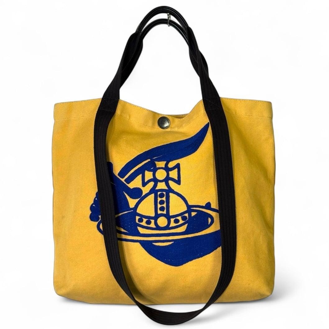 【関税&送料込】Vivienne Westwood Tote Bag Vivienne Westwood Tote Bag Yellow | eBay