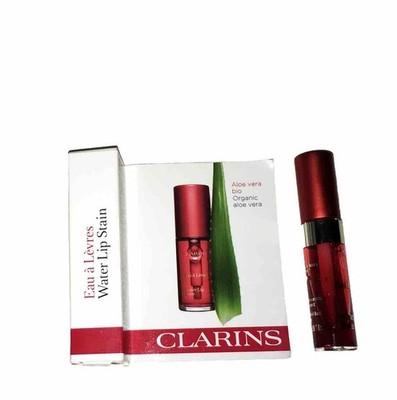 Clarins Water Lip Stain - Red Water 03 - Mini 0.09oz 2.8ml - New