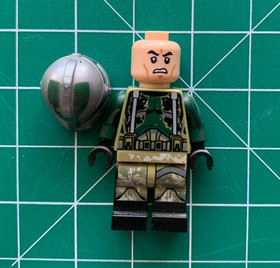 LEGO Star Wars Minifigure Clone Commander Gree (Gray Line on Legs) sw0528 75043