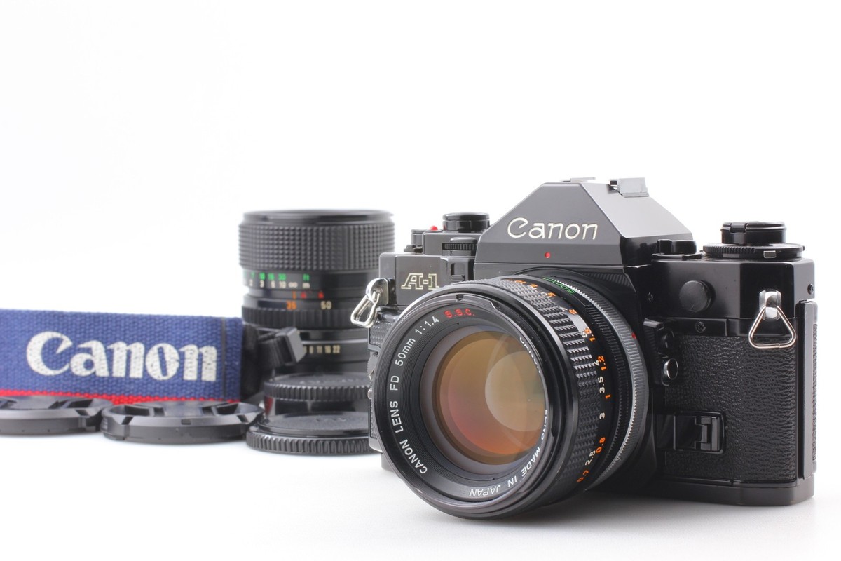 【美品】Canon A-1 / New FD 50mm Amazon.com : Canon FD 50mm f/1.4 1.4 Manual Focusing Lens