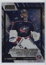 2023-24 O-Pee-Chee Platinum Marquee Rookies Cosmic 21/65 Jet Greaves #237 15xi