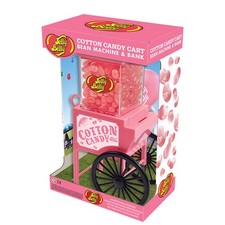 Jelly Belly Cotton Candy Cart Bean Machine & Money Bank | Jelly Bean Dispenser