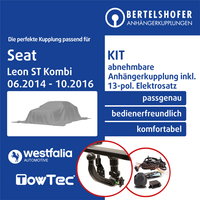 für BMW 5Er Touring (Kombi) Typ E61 03.2004-12.2010 AHK Abn +7Pol Sp. E-Satz