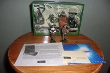 W. Britain World War II.  Scottish Bag Pipe Command Set 17385 NIB Pewter