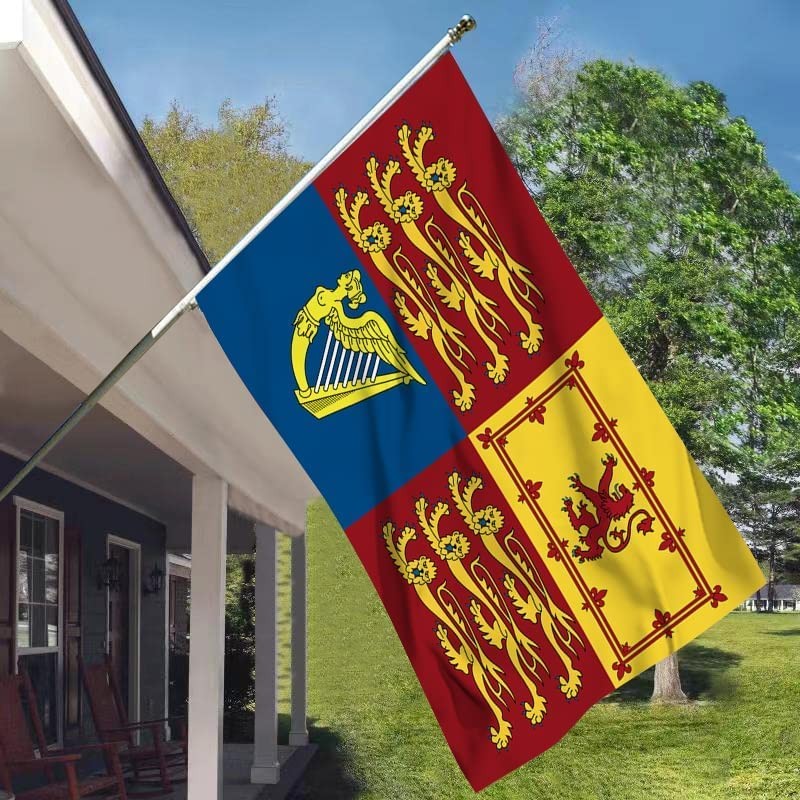 Bandiera UK Royal Flag Carlo III Duca Di Rothesay Galles Principe Lord Luogotenente