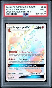 Magcargo GX 218/214 Lost Thunder Secret Rare