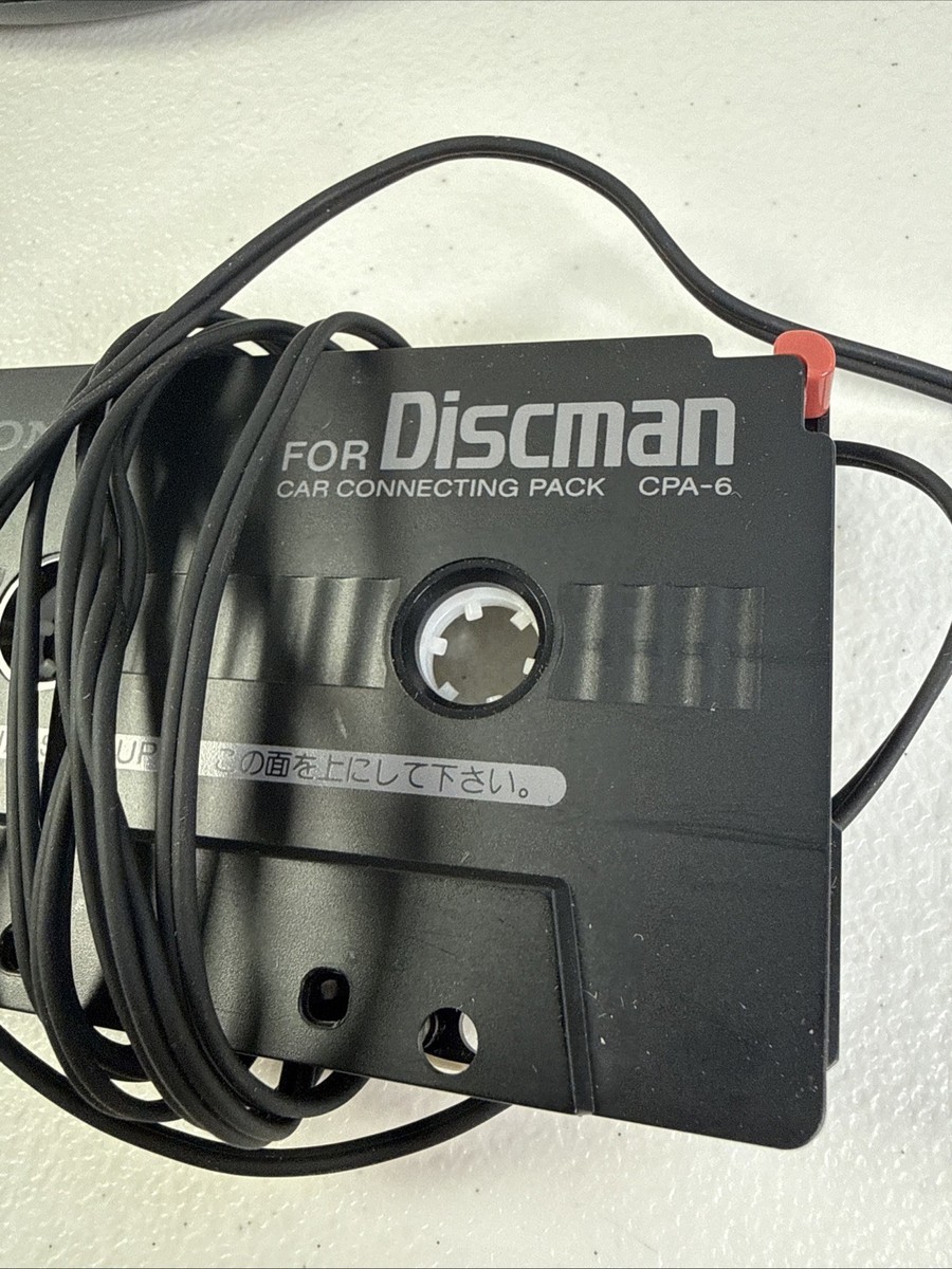 Sony ESP Car Discman D-826K Portable CD Player Made In Japan