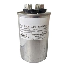 TitanPro TRCD355 HVAC Round Dual Motor Run Capacitor 35/5 MFD/UF 370 Volts