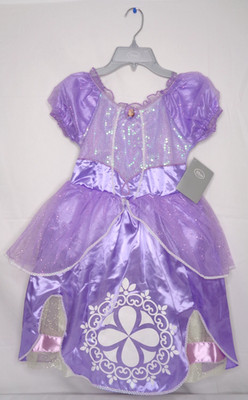 The Disney Store Sofia The First Purple Princess Dress NEW NWT Size 5/6 Sophia