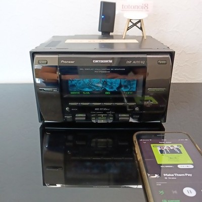 カロッツェリア carrozzeria FH-P666MD CD DSP EQ Pioneer CARROZZERIA 2din CD MD Tuner Fh-p666md Car Audio for sale