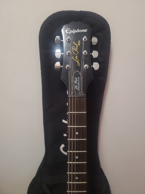 Epiphone Les Paul Special II Electric Guitar Black + Gig Bag Strap