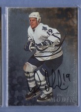 1998-99 ITG * Be A Player * Fredrik Modin * Factory Signed * Card #134